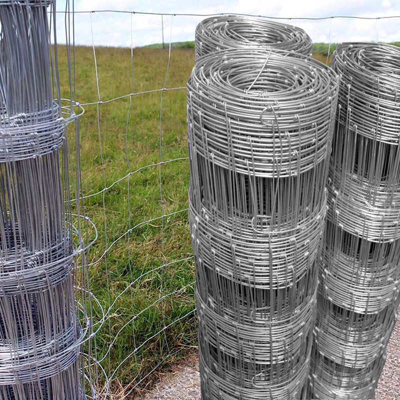 Hot-Dip Galvanized Farm Field Wire Fence
