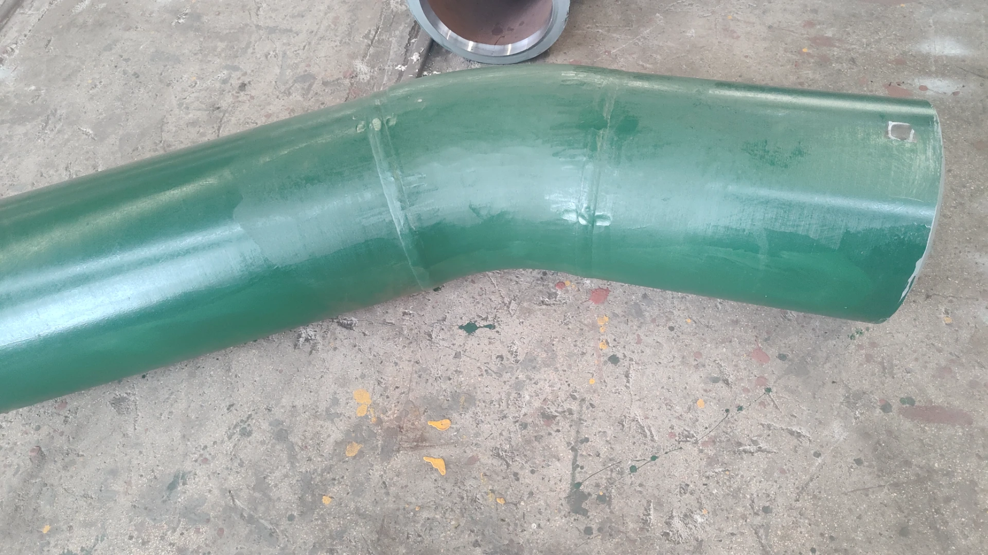 Precast metal piping