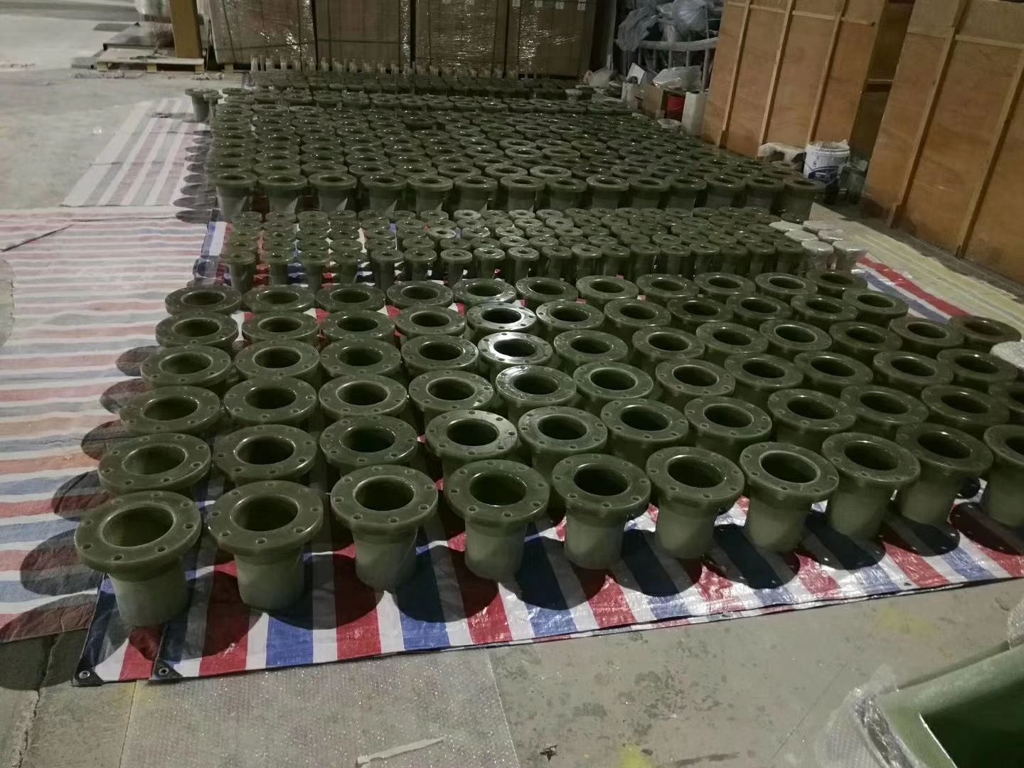 FRP/GRP pipe flange grp pipe fittings with ISO certificate