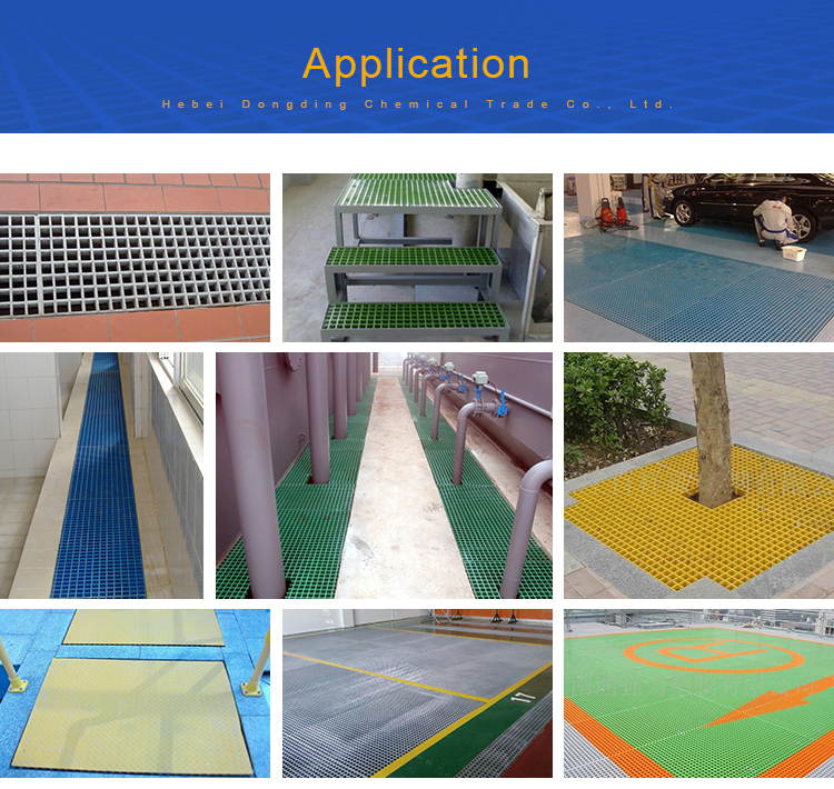 FRP/GRP Grating Fiberglass Reinforcement Plastic Grating
