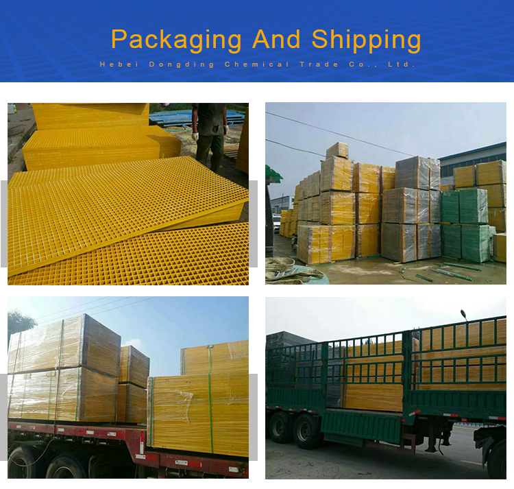 FRP/GRP Grating Fiberglass Reinforcement Plastic Grating