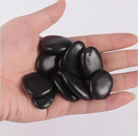 Enhance Your Landscape with Striking Black Pebbles