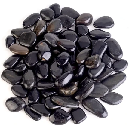 Enhance Your Garden with Black Beach Pebbles