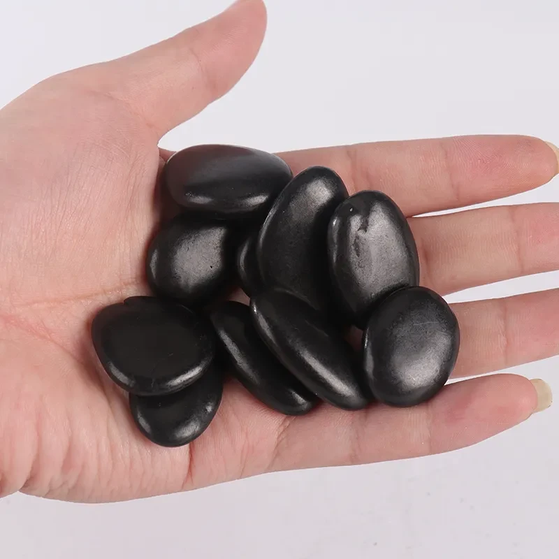 Enhancing Outdoor Spaces with Black Decorative Stones