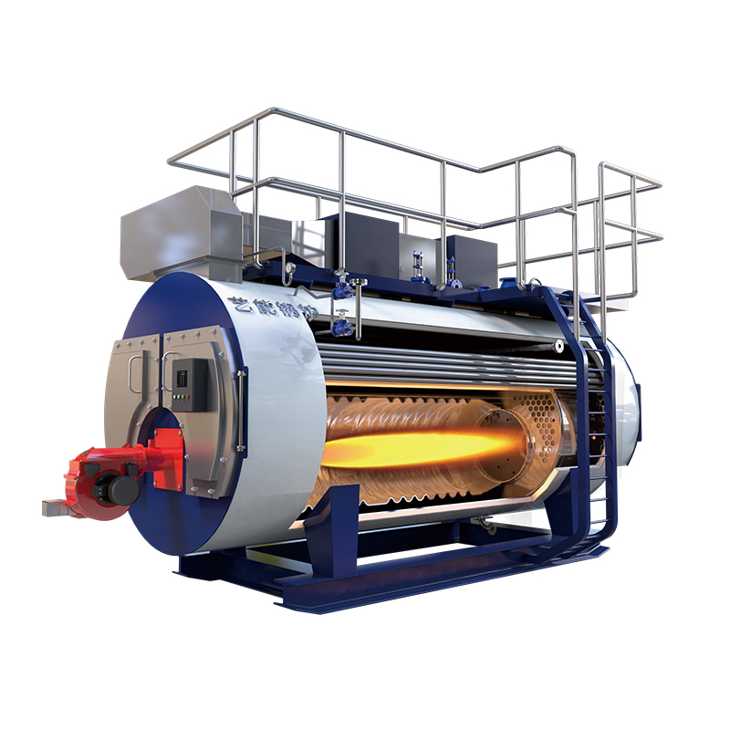 WNS energy saving gas or diesel fired steam boiler