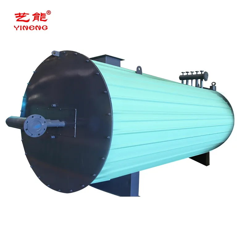 Gas oil fired molten salt boiler