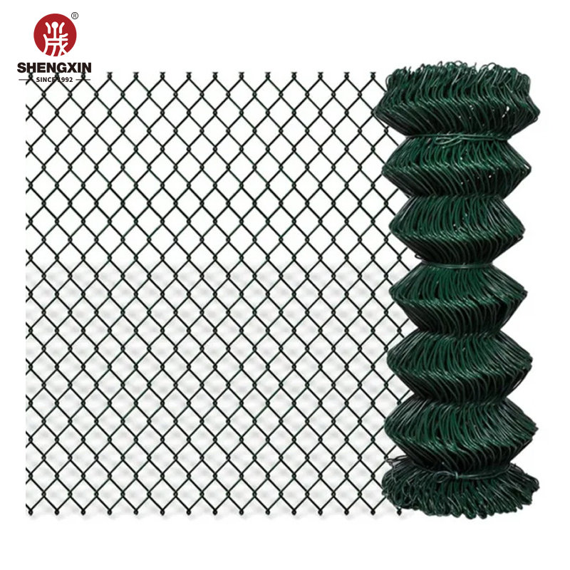 Powder Coated / Hot Dipped Ganvanized Chain Link Fence Mesh