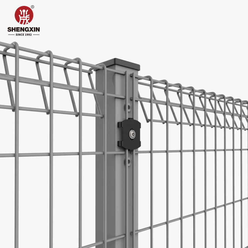 Rolled Top Hot Dipped Galvanized BRC Wire Mesh Fence