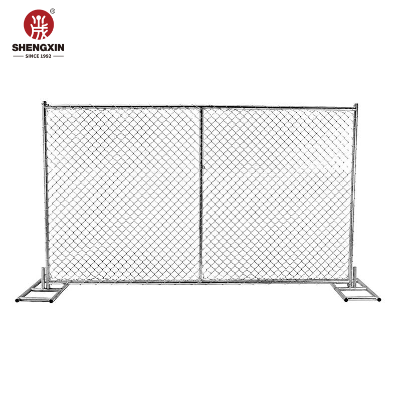 Hot Dipped Ganvanized Chian Link Temporary Fence