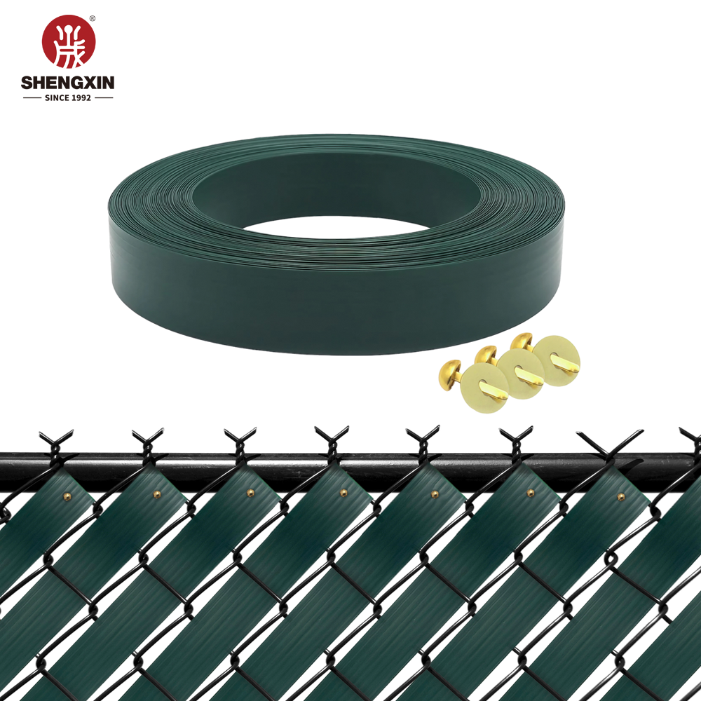 100% Pvc Panels Chain Link Fence Privacy Slats