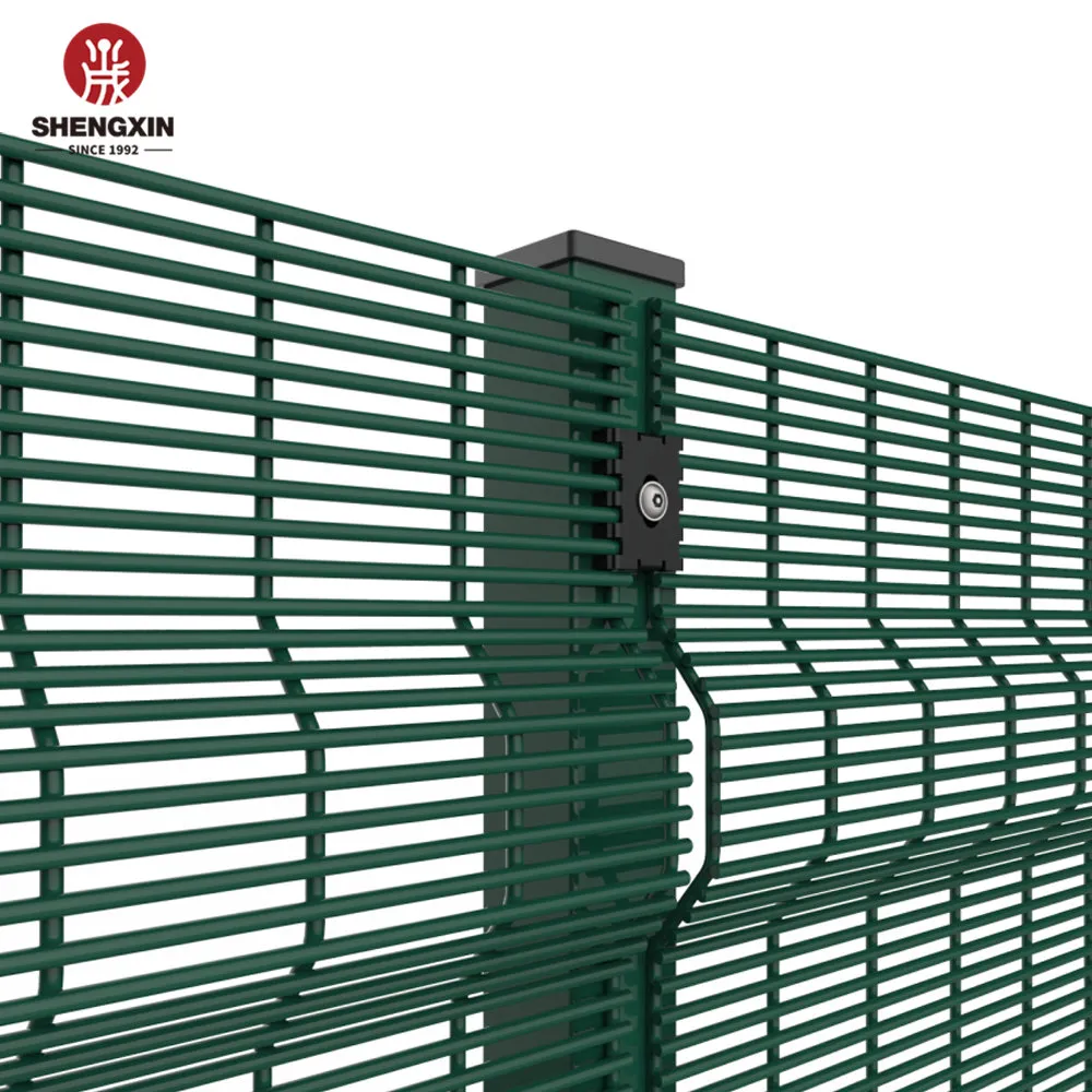 Powder Coated Galvanized High Security Curved 358 Anti Climb Fence Welded Wire Mesh Fence