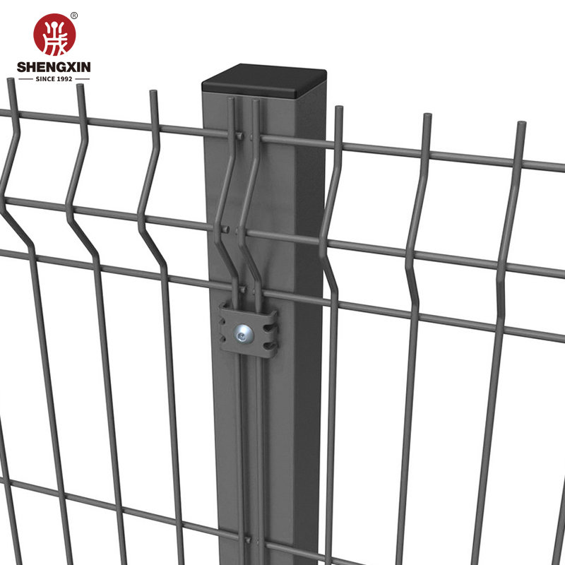 CE certified fence post caps for chain link security.