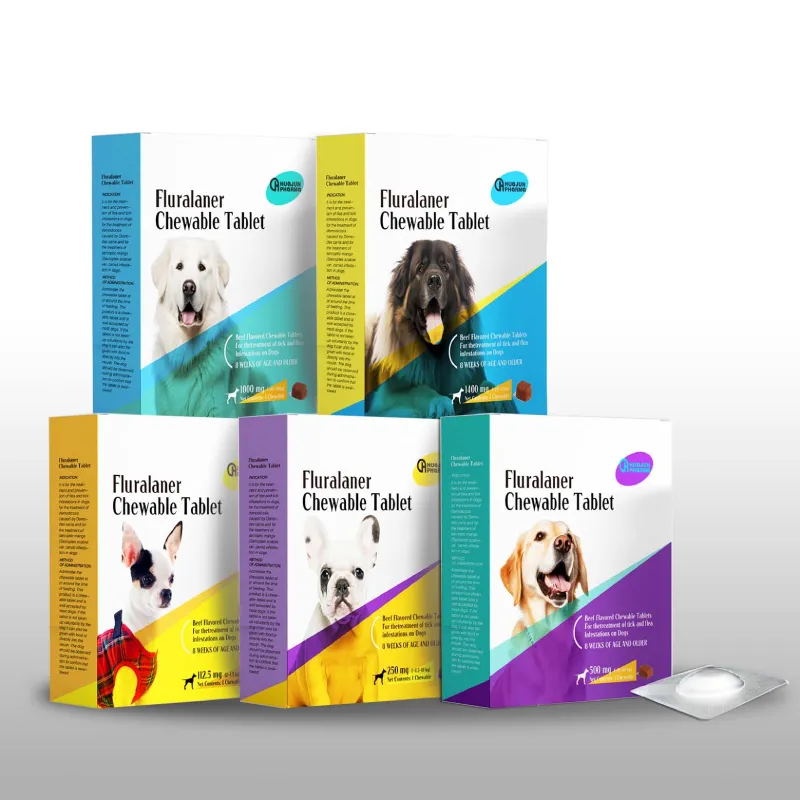Fluralaner Chewable Tablets For The Treatment of Tick and Flea Infestations on Dogs
