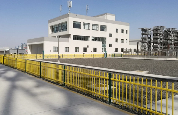 Located in several districts in Tianjin, serves more than 10 projects in 2019-2022, amounting to more than 1.5 million. The main products are columns and fences. The material is hot galvanised pipe, Akzo powder.