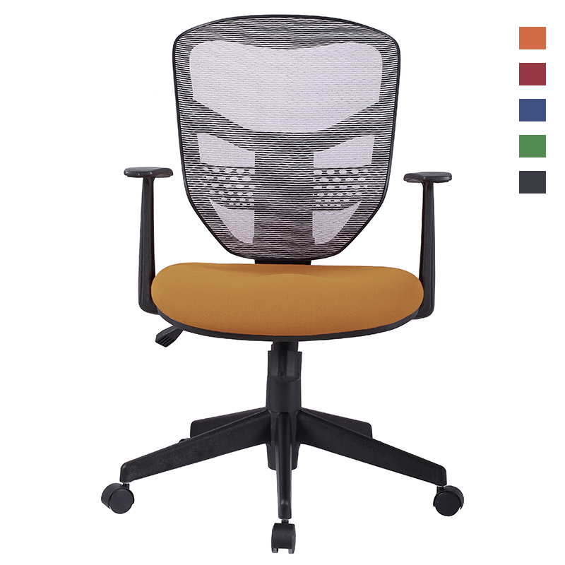 Modern Stylish Office Chair Made in China Fixed Armrest Revolving Mesh Office Chair LN-4038