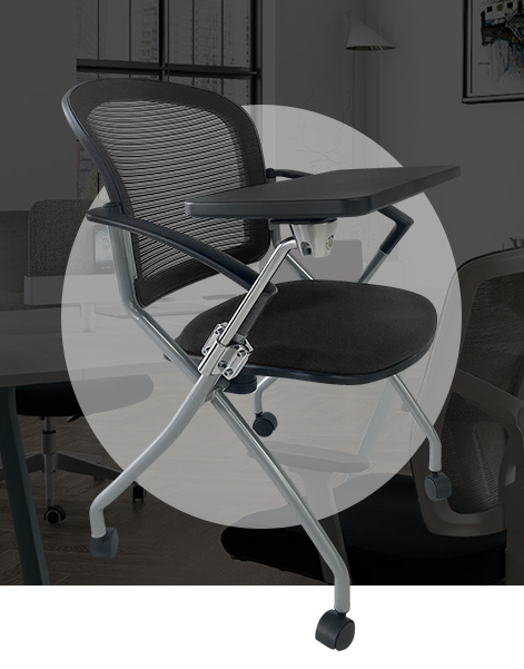 Training chair with table