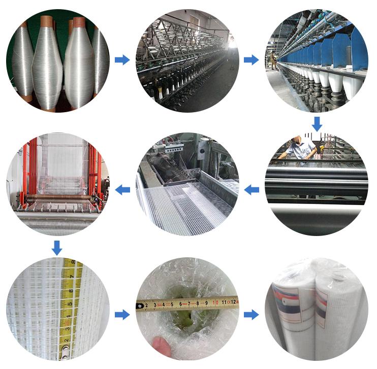 Adhesive Fiberglass Mesh Product