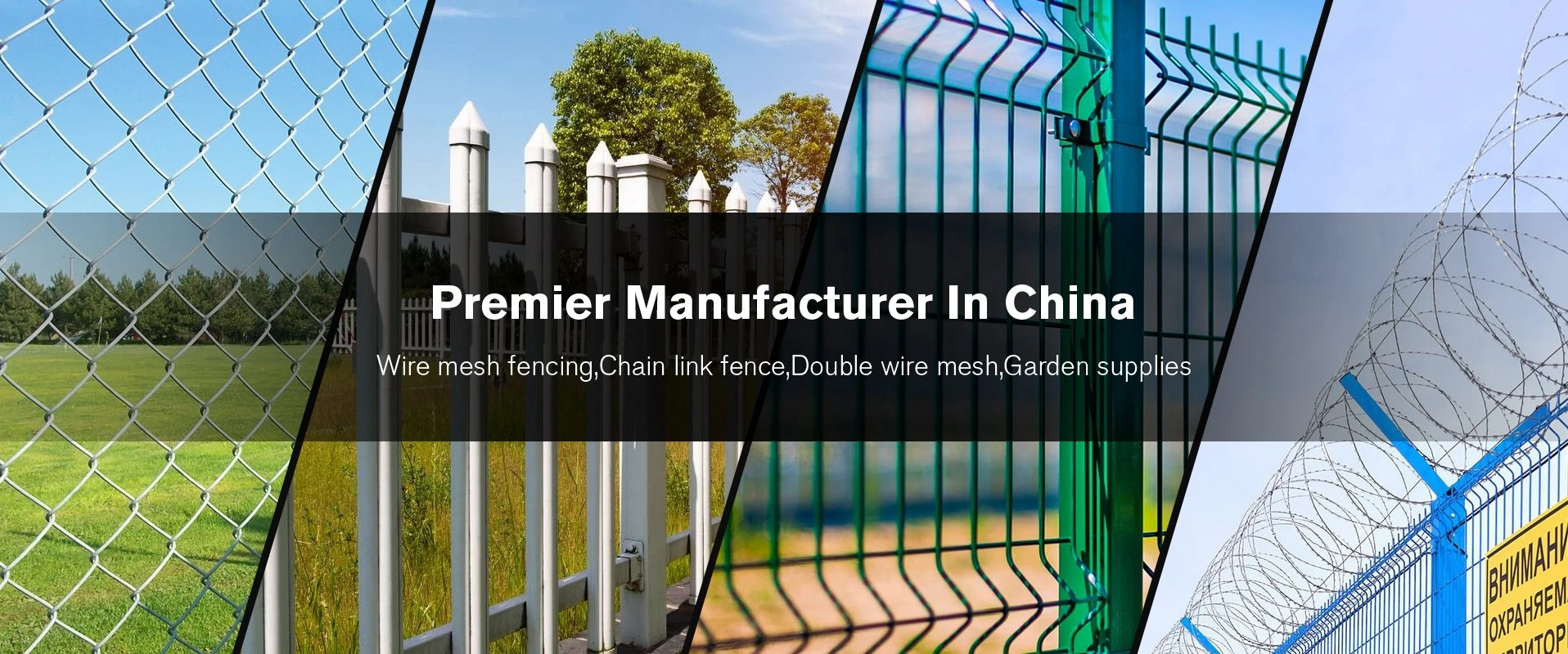 high quality diamond mesh wire fence