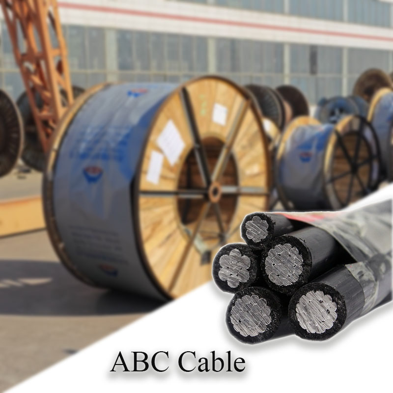 0.6/1kV 0.6/1.2kV ABC CABLE AERIAL BUNDLED CABLE With Street Lighting Conductor