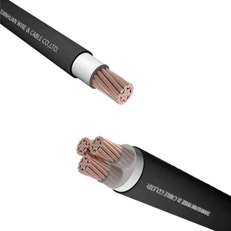 NYY 0.6/1kv Cu conductors PVC insulated and PVC sheathed power cable