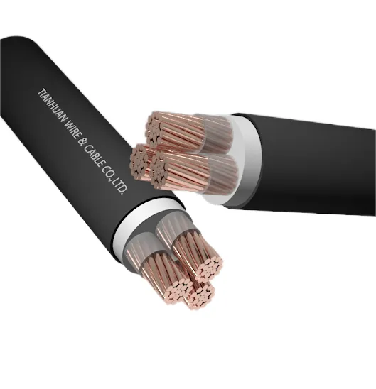 N2XY 0.6/1kv Cu conductors XLPE insulated and PVC sheathed power cable