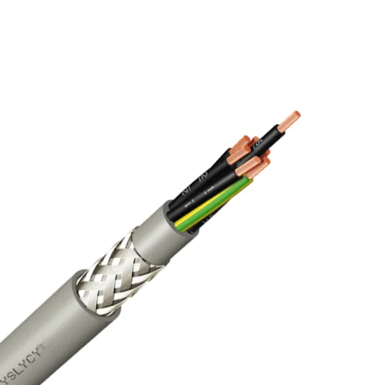 YSLYCY 0.6/1kV  Cu Conductors with PVC Insulated and Sheathed,and Tinned Copper Wire Braided Screening  Control Cable