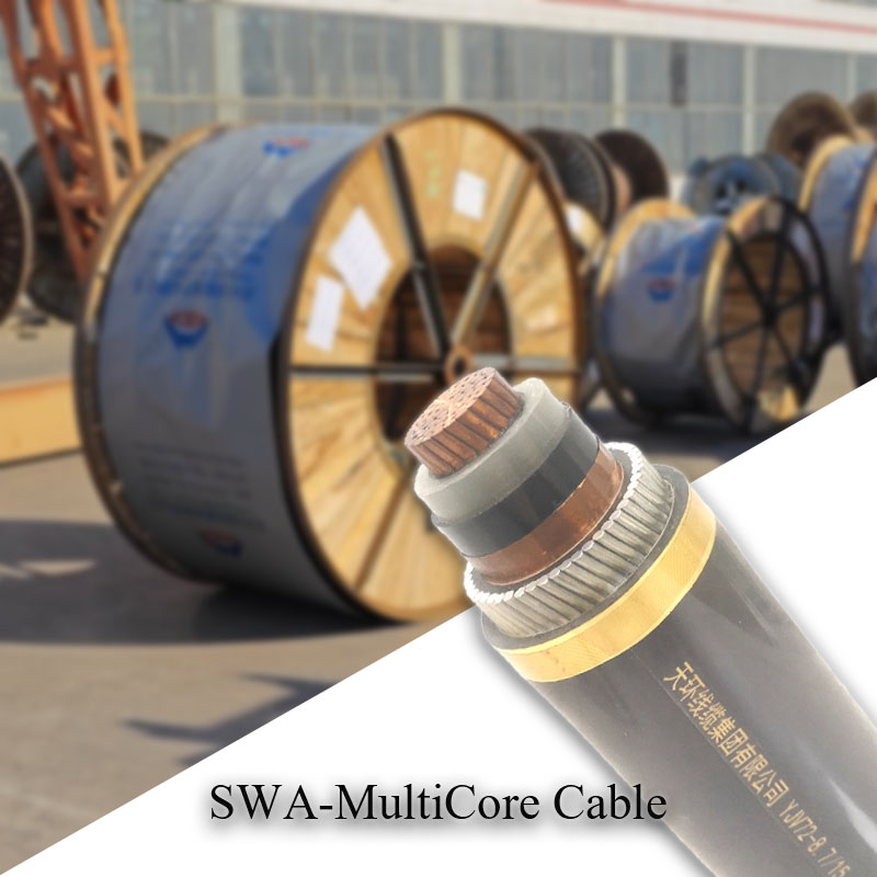 Aluminium Conductor XLPE Insulated Awa Aluminum Steel Wire