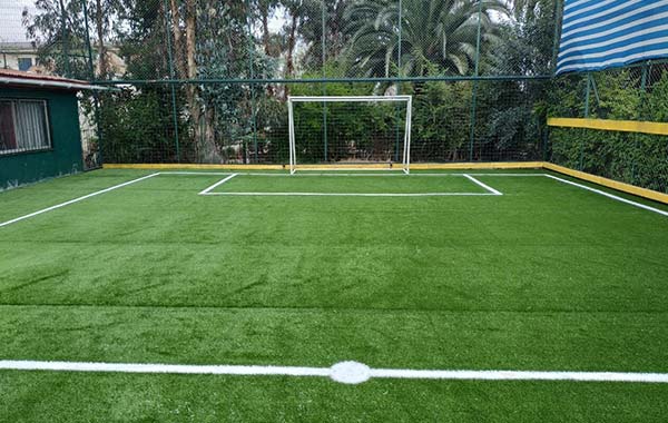 This product is developed and produced using the principle of sword-shaped structure. It has the characteristics of fullness,straightness, rebound, wear resistance and simulation. Wear resistance, this product is 2-3 times more wear-resistant than other models. The splitting rate is much lower than that of other products. The middle of the grass filament is the position in contact with the outside world, but the middle part of the entire grass filament is the thickest. It can effectively reduce split hair loss caused by friction, which is 2-3 times that of ordinary products.