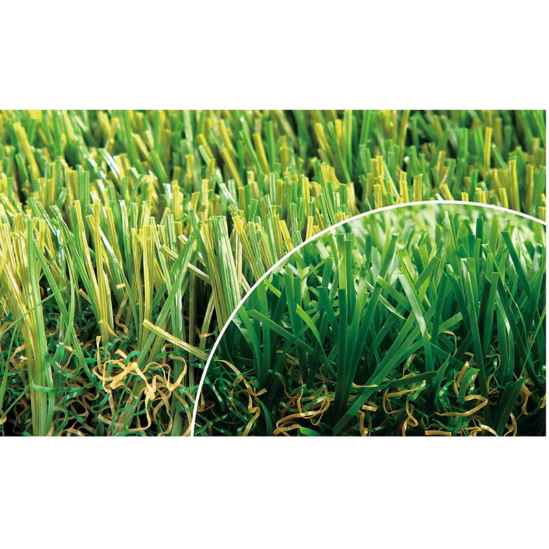 Synthetic turf installation for a small area. Synthetic turf installation for a small area.