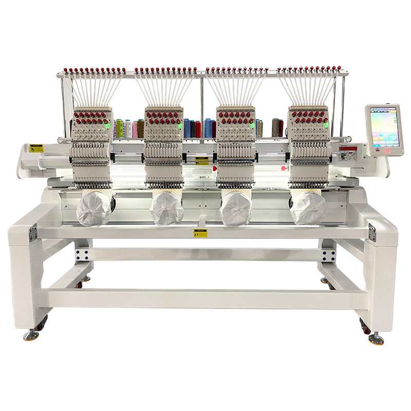 Latest Popular four heads computerized embroidery machine with their precise stitching and fast production speed