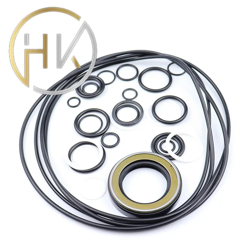 Hydraulic Pump Motor Oil Seal Seal Kit PC78US-6 black
