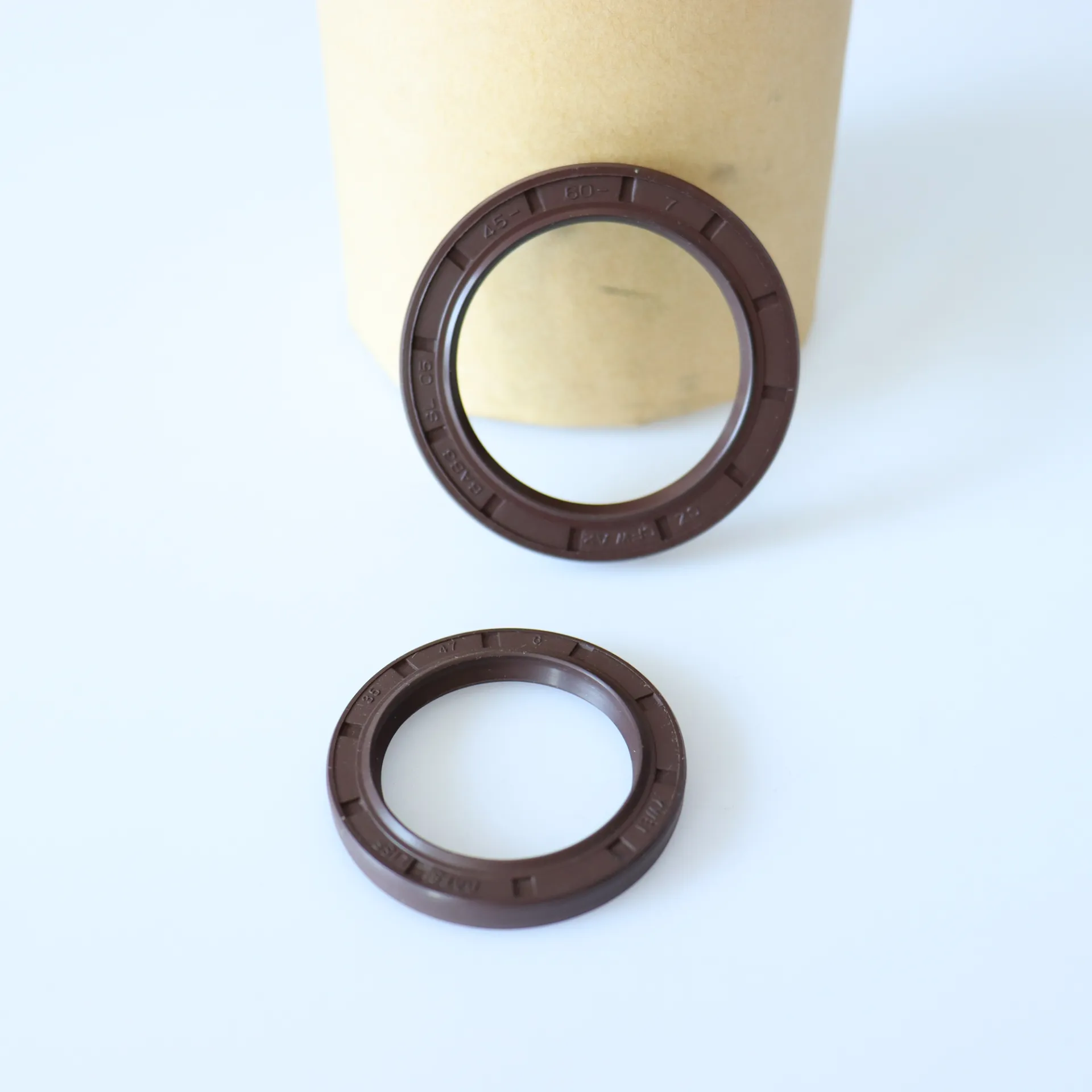 49.23×63.55×7.95 TCV oil seal FKM/NBR rubber oil seal for hydraulic pump