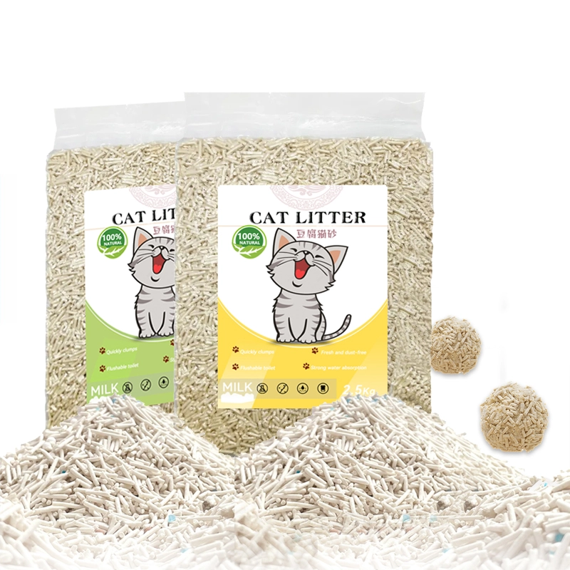 Areeman Manufacturers 100% Natural Odour Lock Tofu Cat Litter