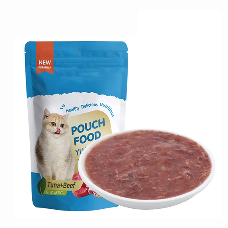 OEM ODM Wholesale Wet Cat Food Pet treats Customized cat treats