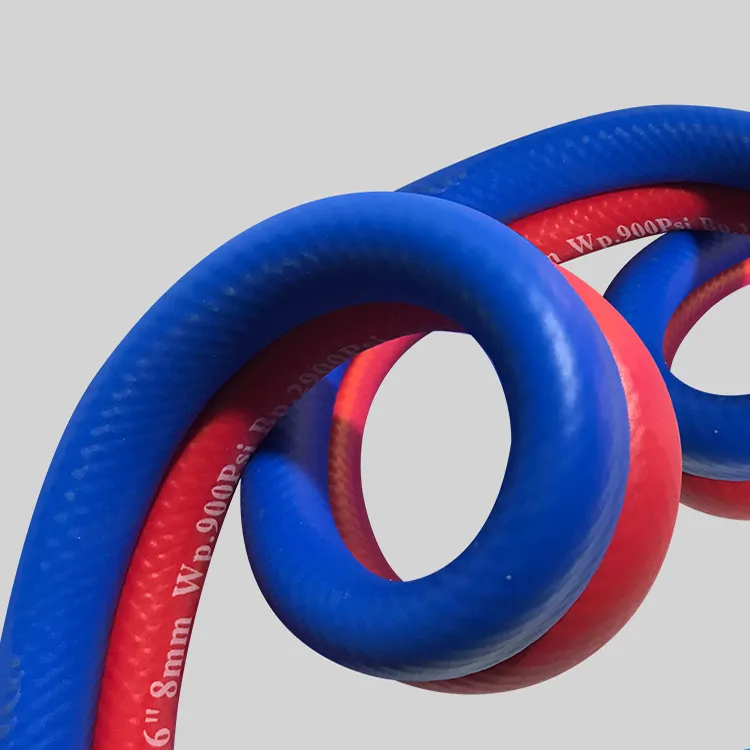 6mm 8mm 10mm Tensile High Pressure High Quality Oxygen Acetylene Twin Welding Rubber PVC Air Hose