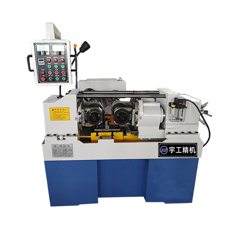 Automatic high speed bolt rebar thread rolling machine