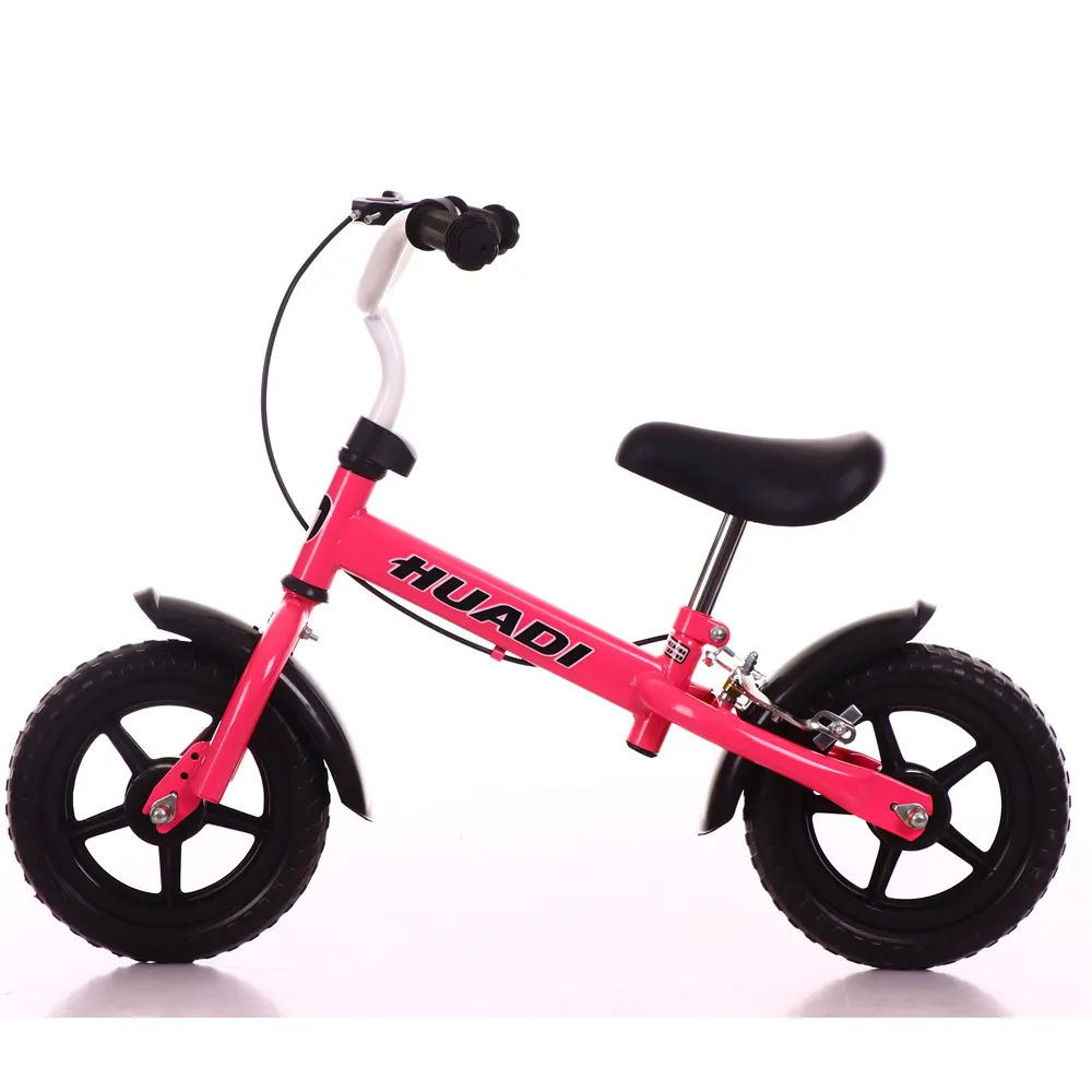 China factory indoor outdoor sports two wheel steel frame toddler push balance bike