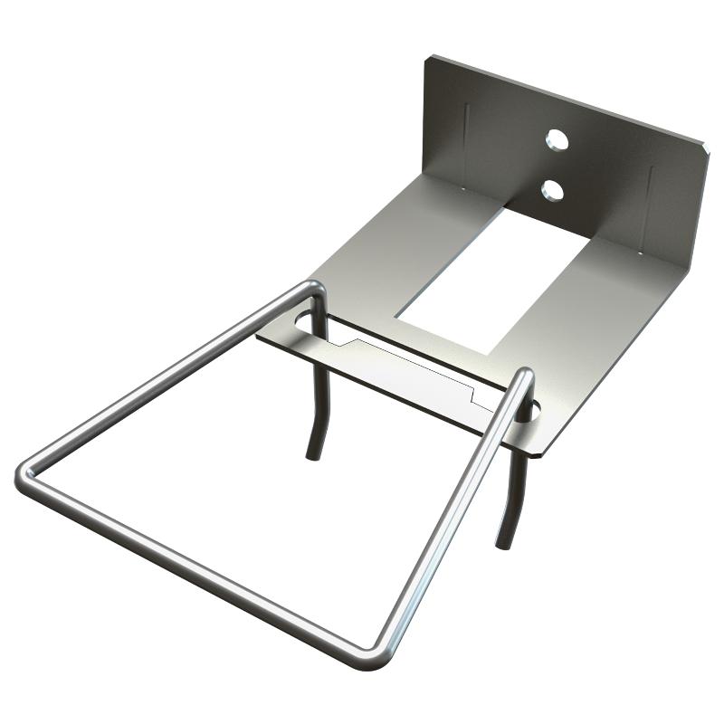 Support for wire mesh chair made of concrete with strong durability and stability. Support for wire mesh chair made of concrete with strong durability and stability.