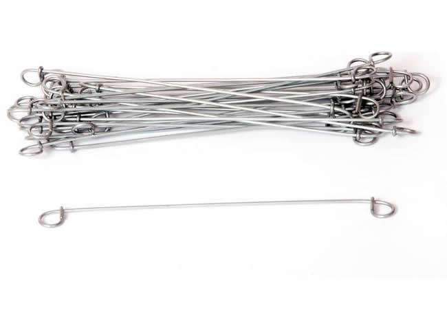Steel wall connectors for robust stability Steel wall connectors for robust stability