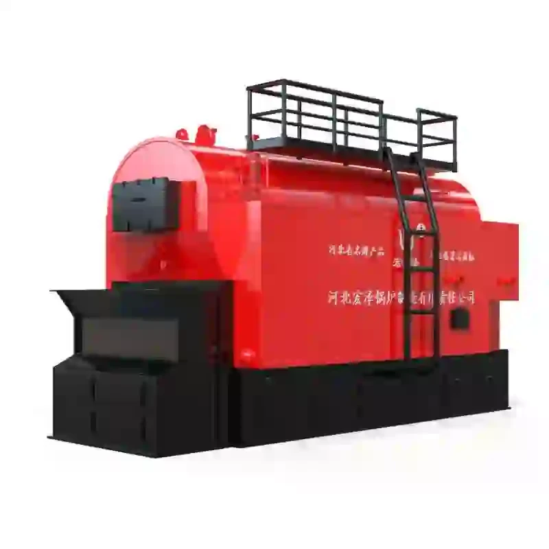 Biomass fired steam boiler