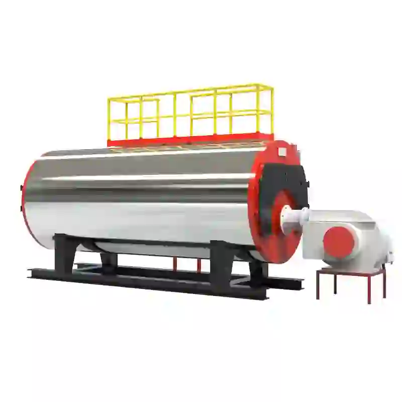 Gas (oil) hot water boiler