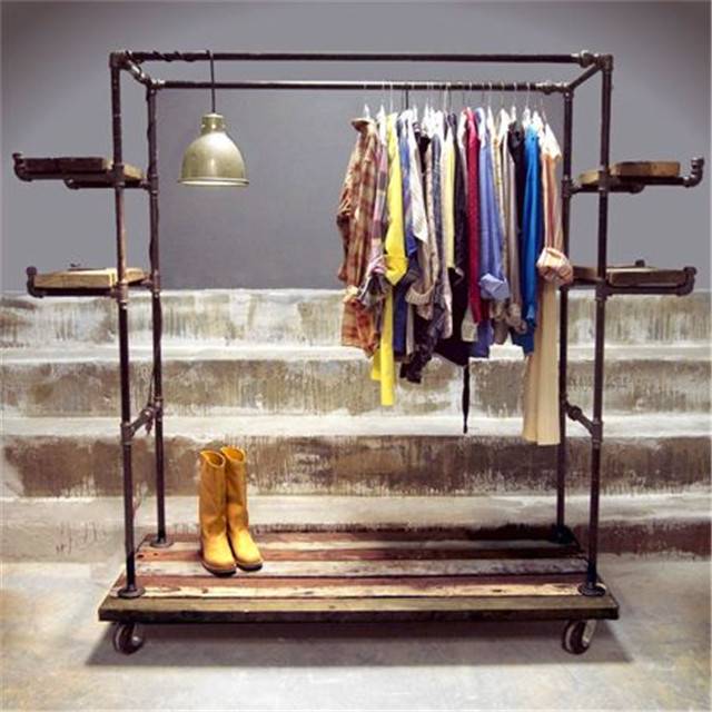 DIY Clothing Rack - A Beautiful Mess