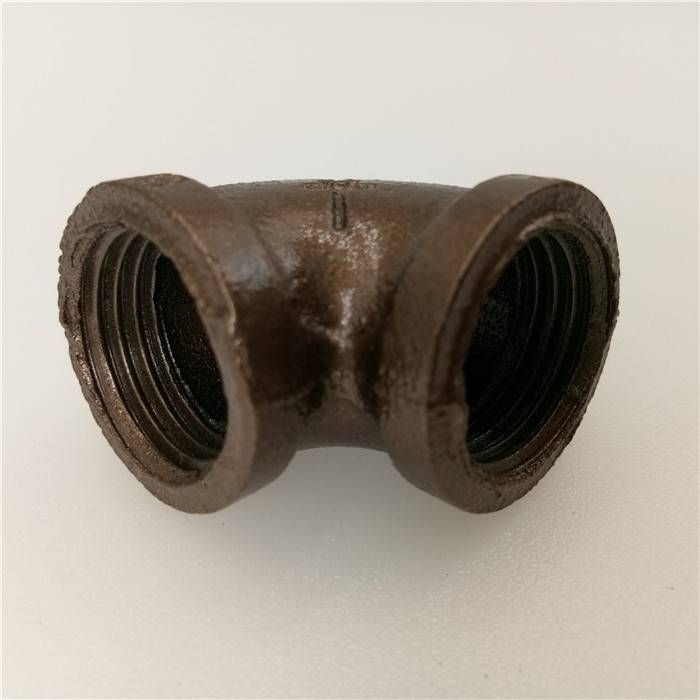 Black Malleable Iron Cast Pipe Fitting,DIY Furniture Galvanized Elbow Pipe Flange Black Malleable Iron Cast Pipe Fitting,DIY Furniture Galvanized Elbow Pipe Flange