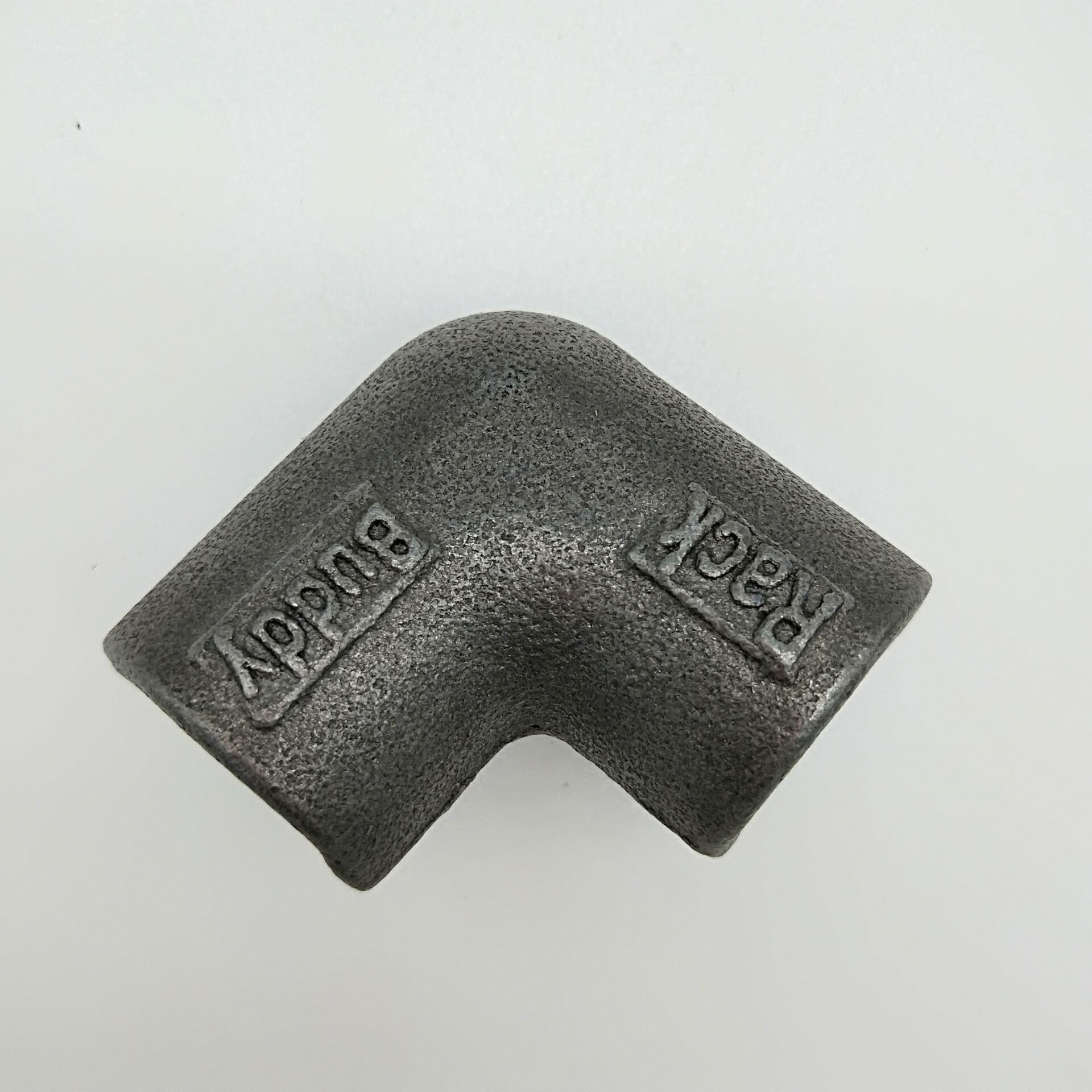 Black color Key Clamp Pipe Clamp 90 Degree Elbow 60.3mm