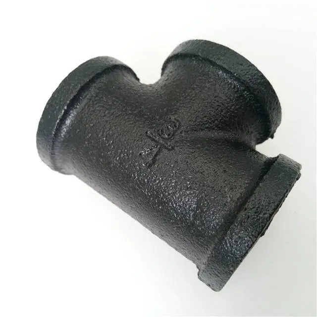 DIY black color cast iron pipe fittings, 1/2