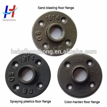 DN20 black/brass iron flange / 3/4