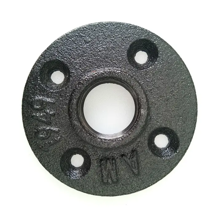 cast iron floor flange used in diy handmade Industrial shelf furniture