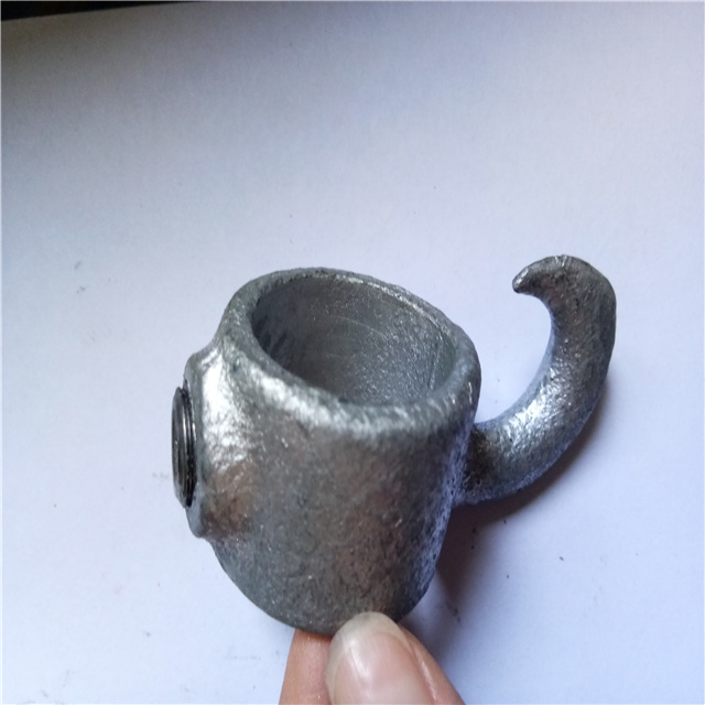 Gi cast iron malleable 26.9mm, 33.7mm connector clamps