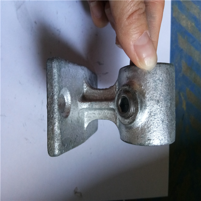 Gi cast iron malleable 26.9mm, 33.7mm connector clamps