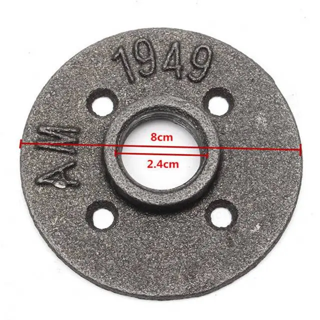 Have a retro style of floor flanges used in furniture